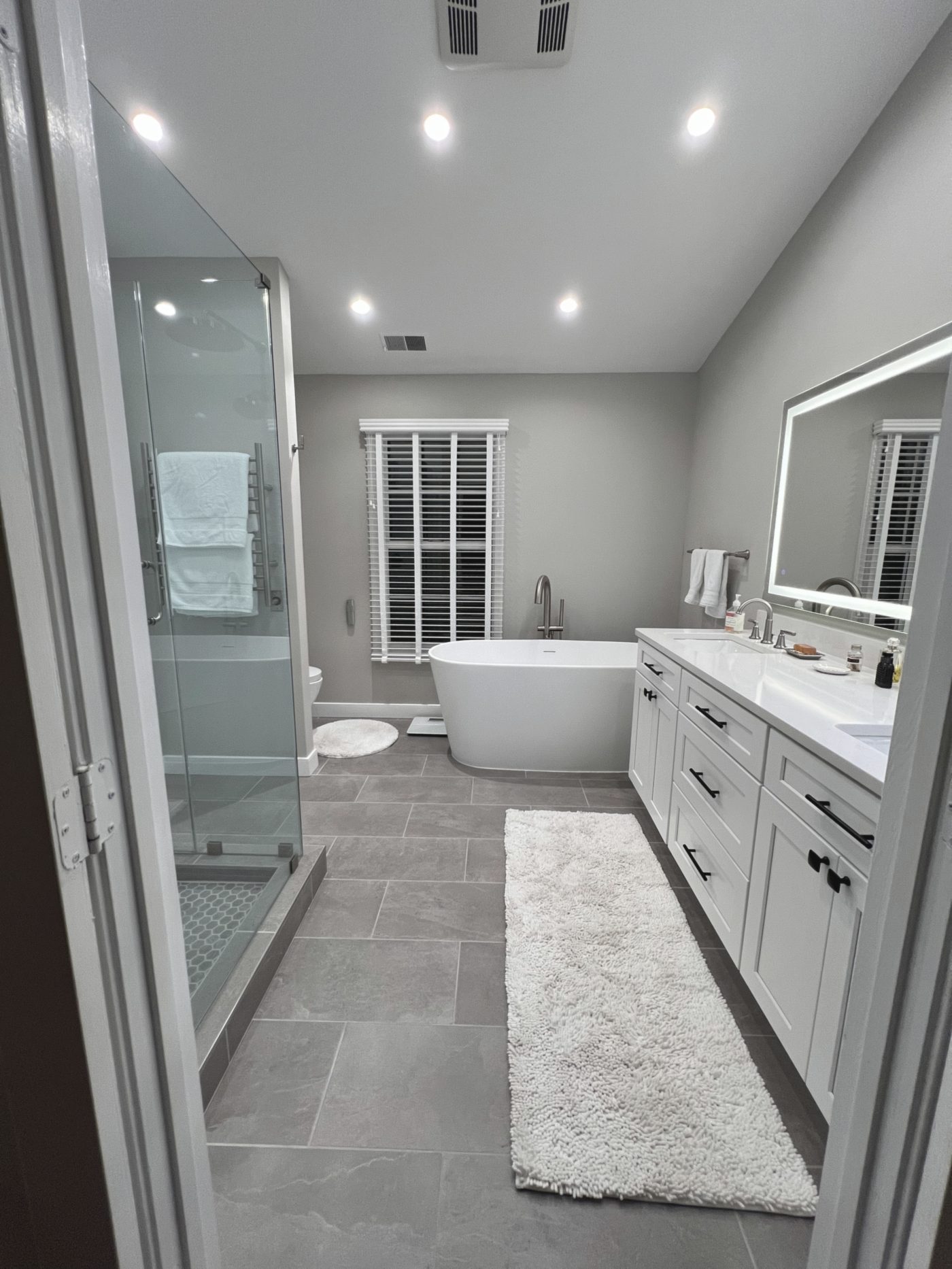 Master bathroom renovation